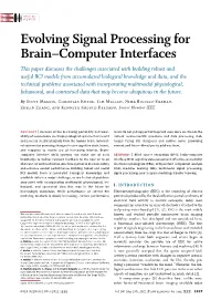 Evolving Signal Processing for Brain–Computer Interfaces