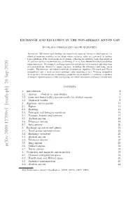 Exchange and Exclusion in the Non-Abelian Anyon Gas