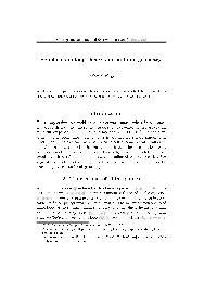 Semifields in Loop Theory and in Finite Geometry 1. Introduction 2. Translations of Affine Planes