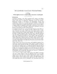 The Loss of Identity in Arrow of God: a Postcolonial Reading ___C. G