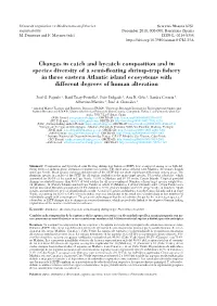 Changes in Catch and Bycatch Composition and in Species Diversity of a Semi-Floating Shrimp-Trap Fishery in Three Eastern Atlant