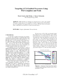 Targeting AVX-Enabled Processors Using PGI Compilers and Tools