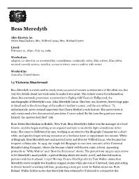 Bess Meredyth