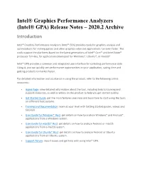 Release Notes – 2020.2 Archive Introduction