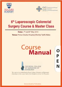 Course Manual O P E N