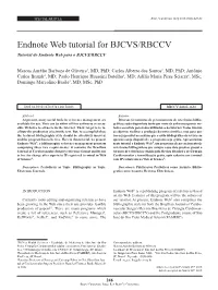 Endnote Web Tutorial for BJCVS/RBCCV Tutorial Do Endnote Web Para O BJCVS/RBCCV