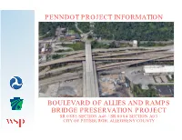 Penndot Project Information Boulevard of Allies And