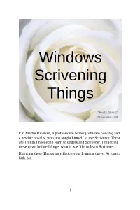 Scrivening (.Pdf)