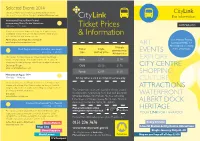 Ticket Prices & Information