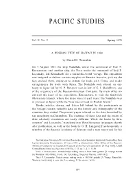 A Russian View of Hawaii in 1804
