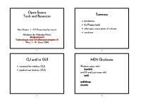 Introduction • the Ffmpeg Family • Other Open-Source Pieces Of