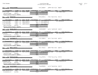 A/P Payment History Detail Report Page - 1