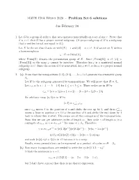 MATH 150A Winter 2020 - Problem Set 6 Solutions