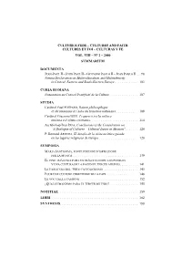 N° 2 – 2000 Summarium