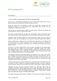 EGP Activity Report 2015