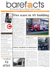Fire Scare in AY Building