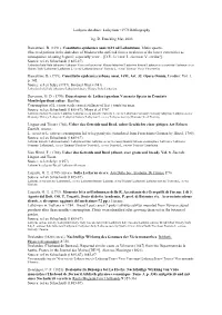 Lathyrus Database: Lathyrism &lt;1970 Bibliography
