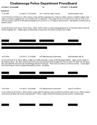 Week of 02-11-18 Through 02-17-18 Redacted