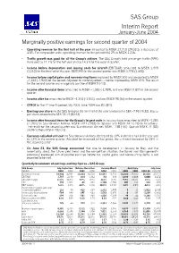 SAS 2004 Q2 Report