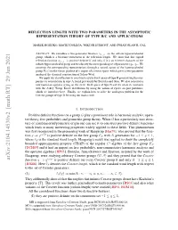 Arxiv:2104.14530V2 [Math.RT]