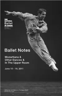 Ballet Notes