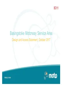 Basingstoke Motorway Service Area Design and Access Statement, October 2017