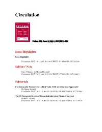 Issue Highlights Editors' Note Editorials