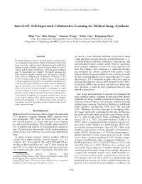 Self-Supervised Collaborative Learning for Medical Image Synthesis