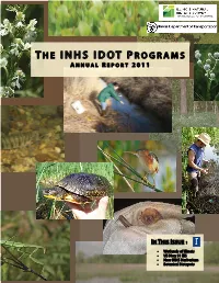 The INHS IDOT Programs