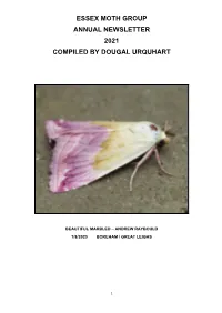 2021 Essex Moth Group Newsletter