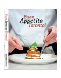 Buon Appetito Toronto!