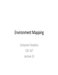 Environment Mapping