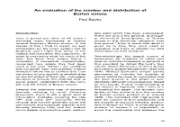 An Evaluation of the Number and Distribution of Burton Unions