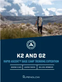 K2:G2 Trek Packet