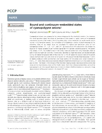 Bound and Continuum-Embedded States of Cyanopolyyne Anions† Cite This: Phys
