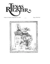 Texas Register V.22 No.69