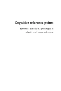 Cognitive Reference Points