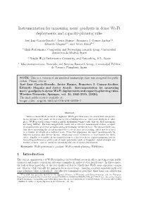 Instrumentation for Measuring Users' Goodputs in Dense Wi-Fi