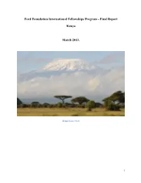 IFP Kenya Final Report .Pdf