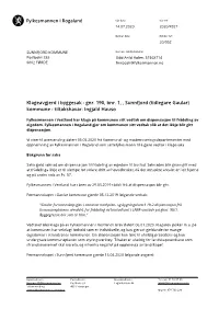 Klageavgjerd I Byggesak - Gnr