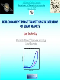 Plasma Phase Transition Concept Hydrogen (S = Const) 3,2 Эксперимент (S = Const) 3,0 Кормер И Др