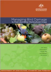 Managing Bird Damage