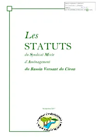 Statuts GEMAPI V4