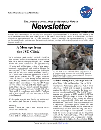 LSAH Newsletter