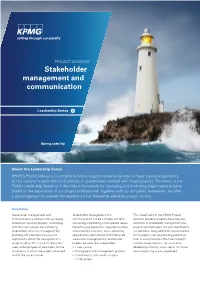 Project Advisory / Leadership Series 3 /01