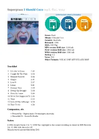 Supergrass I Should Coco Mp3, Flac, Wma