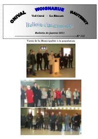 Bulletin Janvier 2011