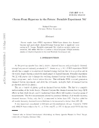Charm from Hyperonsin the Future: Fermilab Experiment