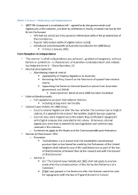 Composed a Constitution Bill