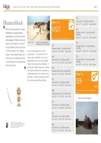 Dhanushkodi Travel Guide - Page 1